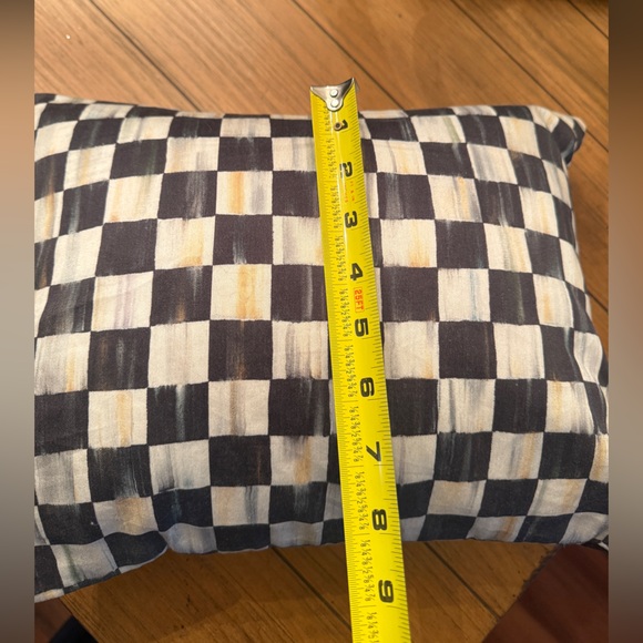 MacKenzie Childs Courtly Check Accent Pillow - Picture 5 of 5